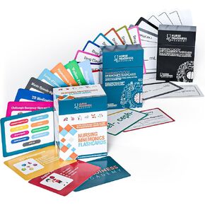 Nursing Student Flashcard Bundle: Nursing Pharmacology, Mnemonics, and Dosage Calculation Flashcards Sets - The Fast and Effective Test Prep Method to Crush Nursing School Exams with Confidence