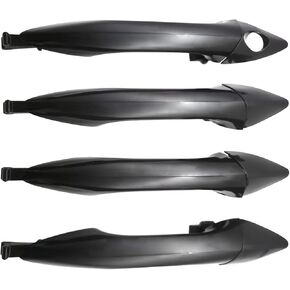Exterior Door Handles Set Compatible with Hyundai Elantra 2011-2016, Front and Rear Side Replaces 826513X000 826523X000
