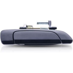 KarParts360 for Honda Civic 2001 02 03 04 2005 Exterior Door Handle Rear, Driver Side Smooth Black | Trim:All Submodels