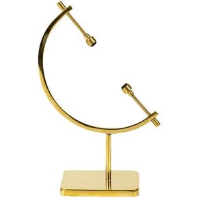 Mineral, Ornament, Gem, Shell, Coin, Display Stand - Caliper Type Stand (Brass) AU6