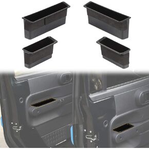 JeCar Door Handle Storage Tray Organizer for 2007-2010 Jeep Wrangler JK JKU