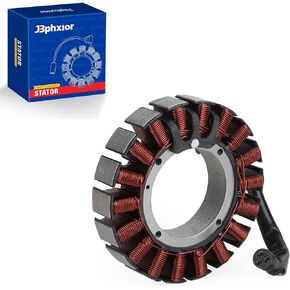 30017-08 Stator Coil FIT For Harley Davidson Dyna Heritage Softail Softail Fat Boy 2008-2017，Softail Springer 2008-2009 Fat Boy Lo Breakout Blackline Cross Bones Rocker C,OEM 30017-08A