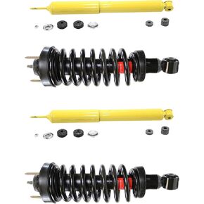 Monroe Front Rear Shocks & Struts Set For Ford Crown Victoria Police Interceptor P71 2003-2011 - BuyAutoParts 77-69341FF New