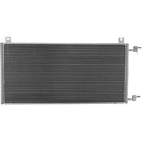 TRQ AC Condenser A/C Air Conditioning Compatible with Chevrolet GMC GM Pickup Truck SUV