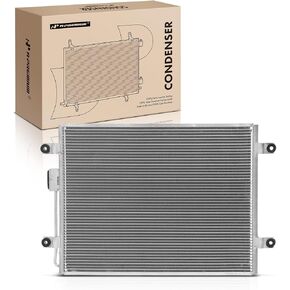 A-Premium Air Conditioning A/C Condenser Compatible with Freightliner Business Class M2 2007-2010, M2 106 2009-2013 & Sterling Truck Acterra 2007-2010, Acterra 5500/6500/7500 2007-2007