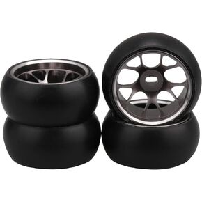 BQLZR RC 1:28 Car Tire Titanium Y Shape Wheel Hub Replacement for WL K989 Pack of 4