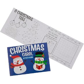 Fun Express Christmas Carol Coloring Activity Books, Bulk 72 Pc