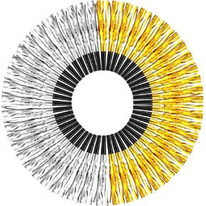 48 Pieces Gold Silver Noise Makers for Adults Kids Party Horns and Blowers Noisemakers for for Birthday Christmas Sporting Events New Years Eve Party Supplies 2024