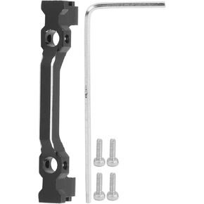 Keenso RC Car Front Bumper Mount,Aluminum Alloy RC Front Bumper Mount Replacement for Axial SCX24 AXI00002 90081 1/24