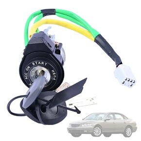 Ignition Switch Lock Cylinder Assembly with 3 Keys Compatible with Hyundai Azera 2006 2007 2008 Replace 81920-3LA10 819203LA10
