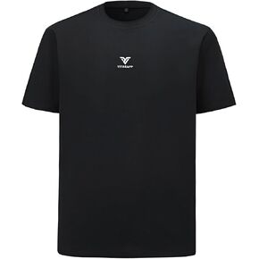 Unisex Oversized Cotton T-Shirt, Short Sleeve, Crewneck, Casual Loose Fit