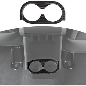 RT-TCZ for Wrangler JK Rear Cup Holder Frame Trim Cover for Jeep Wrangler JK JKU 2007-2010 Red Interior Accessories