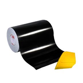 ORACAL 651 Gloss Black Vinyl 12" x 20ft + Squeegee