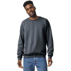Gildan Adult Fleece Crewneck Sweatshirt, Style G18000, Multipack, Ash Grey (1-Pack), Large