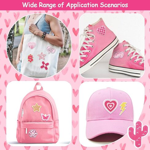 Thiccywoov 80 Pcs Summer Iron on Patches for Trucker hat Beach Hawaiian Sew on Embroidered Cute Patches Applique Repair DIY Crafts for Clothing Hat Backpacks Shirt Jeans Bag Clothes in Kuwait