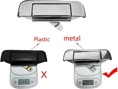 All Metal Tailgate Handle Compatible with Toyota Pickup 1989-1995 (Black) in Saudi Arabia