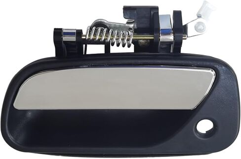 80871 مقبض الباب الخارجي لجانب السائق الأمامي لسيارة Toyota T100 1993-1998، يستبدل TO1310135، 6922034020، إطار أسود | مع رافعة من الكروم in Kuwait