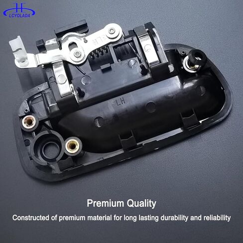 80871 مقبض الباب الخارجي لجانب السائق الأمامي لسيارة Toyota T100 1993-1998، يستبدل TO1310135، 6922034020، إطار أسود | مع رافعة من الكروم in Kuwait