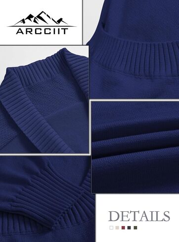 سترة صوفية متماسكة بأكمام طويلة وياقة شال للرجال مفتوحة من الأمام مع جيوب in Kuwait