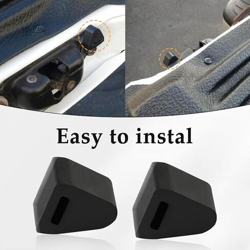 HIMARKLIF 2PCS RH&LH Tailgate Latch Rubber Bumpers Stop Compatible with Chevy Silverado，GMC Sierra Pickup 1999-2007 Replace#：16633065 in Saudi Arabia