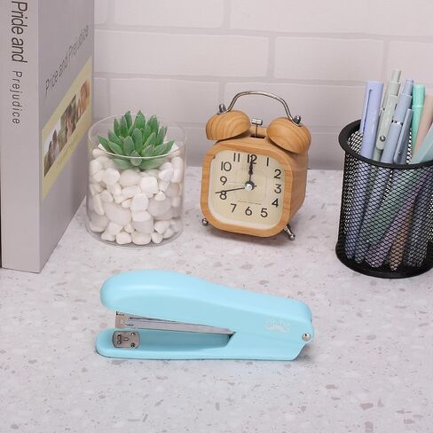 Mr. Pen- Staplers for Desk, 2 Pack with 200 Staples, 20 Sheet Capacity, Blue, Office Stapler, Desk Stapler, Stapler with Staples, Stapler Set in Saudi Arabia