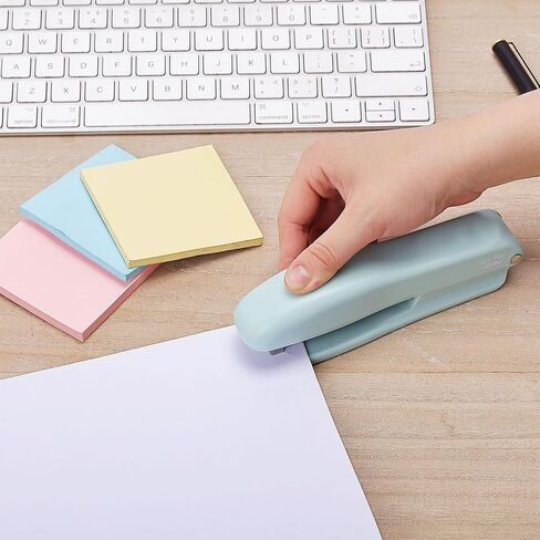 Mr. Pen- Staplers for Desk, 2 Pack with 200 Staples, 20 Sheet Capacity, Blue, Office Stapler, Desk Stapler, Stapler with Staples, Stapler Set in Saudi Arabia