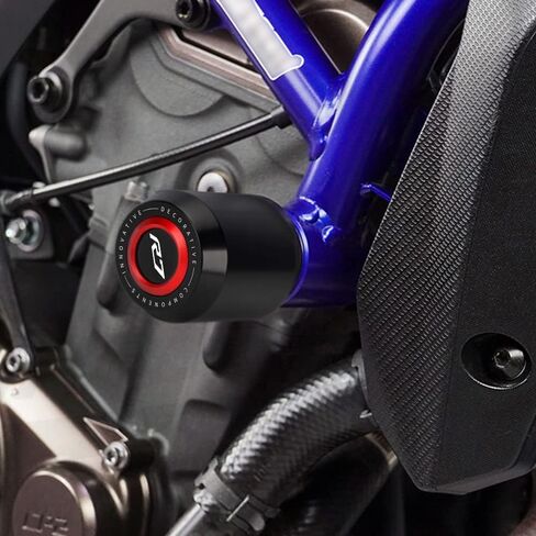 Compatible with Yamaha YZF R7 2021~2024 Motorcycle Frame Anti-Collision Falling Protection Slider Crash yzfr7 r 7 Accessories (Blue) in Saudi Arabia