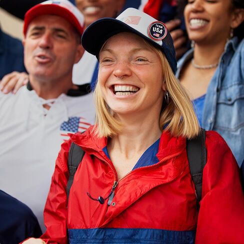 أزرار 2024 Team USA، دبابيس مشجعي الرياضة الوطنية، 2.25 بوصة (عبوة من 6) in Kuwait