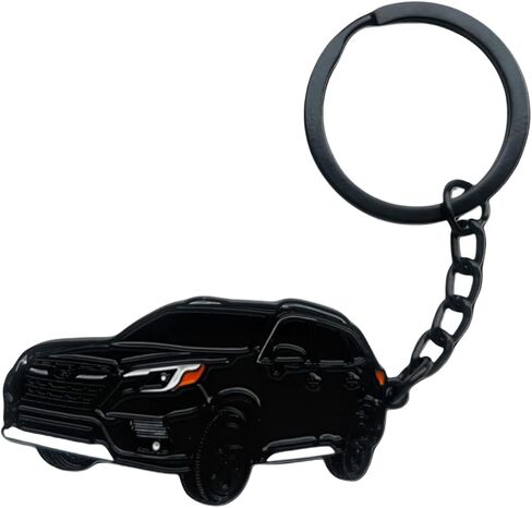 Car Keychain for FORESTER Accessories Metal Enamel Key Chain Ring 3D Model car Key chain in Saudi Arabia