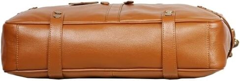 حقيبة كروسبودي مصنوعة يدويًا من الجلد الطبيعي للسفر والمكتب والكمبيوتر المحمول حقيبة متعددة الأغراض للجنسين مقاس 10.8 × 15.5؟ × 3.5؟ بوصة. هدايا للرجال in Kuwait