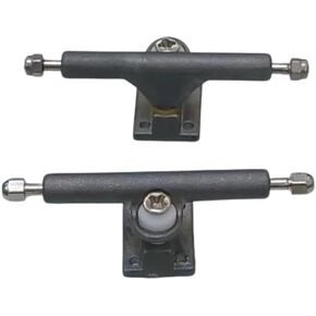 Professinal Fingerboards Trucks 34mm Diamond -Single Axles Pro Mini Finger Skateboard with Pivot Cups and Self Lock Nuts (Raw Metal)