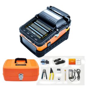 SM&MM Automatic Intelligent Optical Fiber Fusion Splicer Optical Fiber Welding Splicing Machine & Fiber Cleaver Kit (Ai-6)