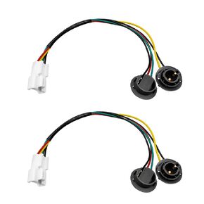 Tail Light Lamp Rear Socket Wiring Harness Compatible with Kia Forte 2009-2013 Replace 92440-1M200