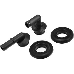 1 Set PCV CCV Vent Valve Elbow with Grommet 53013360AA 53030497 Engine Exhaust Valve Kit Tube Fitting for Jeep Grand Cherokee 4.0L 2000-2004 Item Replacement