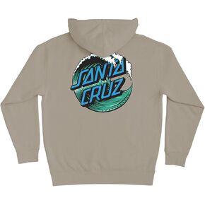 SANTA CRUZ Men's Pullover Hooded Sweatshirt Wave Dot Skate Sweatshirt