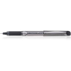 Pilot Hi Techpoint V5 Grip Black Pen (Pack of 12)