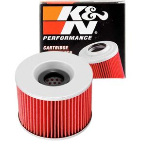 K&N Motorcycle Oil Filter: High Performance, Premium, Designed to be used with Synthetic or Conventional Oils: Fits Select Triumph Vehicles, KN-192