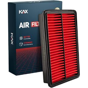 KAX Premium Engine Air Filter, GAF037 (CA11259) Replacement for Mazda 3 2013-2018, Mazda 6 2014-2021, CX-5 2.5L 2013-20213, Naturally Aspirated Non-Turbo, 200% Longer Life