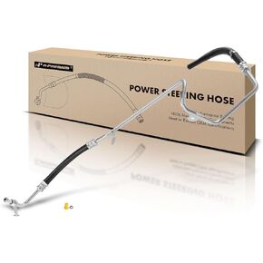 A-Premium Power Steering Return Hose Line Assembly Compatible with Volkswagen Jetta 2011-2013, Passat 2012-2014, Beetle 2012-2014, 2.5L, Gear/Rack Pinion to Reservoir