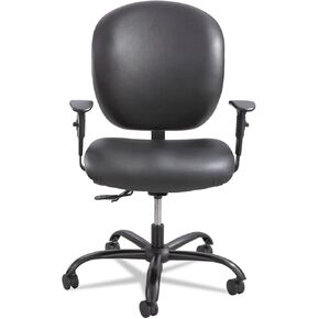 Safco Products 3391BL Alday 24-7 Task Chair (Optional arms Sold Separately), Black