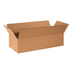 AVIDITI 24x10x6 Flat Corrugated Boxes, Flat, 24L x 10W x 6H, Pack of 25 | Shipping, Packaging, Moving, Storage Box for Home or Business, Strong Wholesale Bulk Boxes