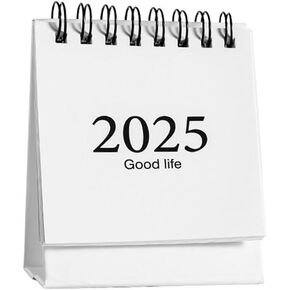 Mini Desk Calendar July 2024 to Dec 2025，Portable Small Desktop Calendar Standing Flip Academic Year Monthly Calendars for Home Office Table Decoration and Planning Organizing (Purple)