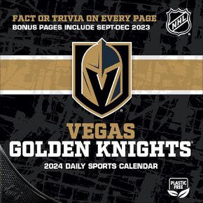Turner Sports Vegas Golden Knights 2025 Box Calendar (25998053097)