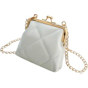 1Pcs Women Kiss Lock Purses and Handbags Vintage Purses Wallet Crossbody Bag Handbag