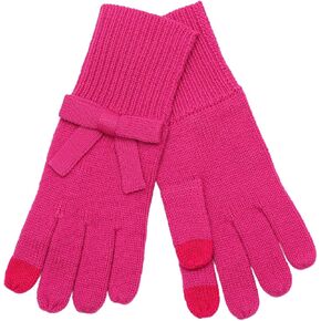 kate spade new york womens Solid Bow Glove