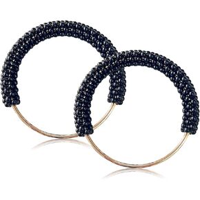 TXIN 2 Pieces Pearl Beaded Purse Handle, Imitation Pearl Decor Handbag Handle, Short Replacement Bag Chain Accessories with Golden Ring for DIY Handmade Woven Crochet Bag Purse Making Supplies (White)
