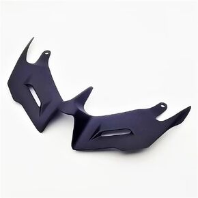 Motorcycle Front Fairing Winglet Aerodynamic Spoiler Beak Nose Cone Extension for Yamaha YZF R3 R25 2014-2023 2024 Accessories (Carbon Fiber)