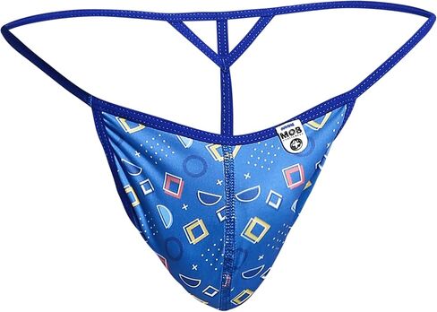 MALEBASICS MOB Hipster Comics T Thong Print MUSIC and Wow in Kuwait