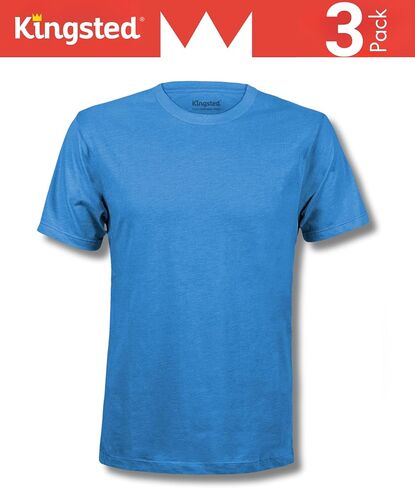 Kingsted T-Shirts for Men Pack - Royally Comfortable - Super Soft Premium Fabric - Well-Crafted Classic Tee in Saudi Arabia