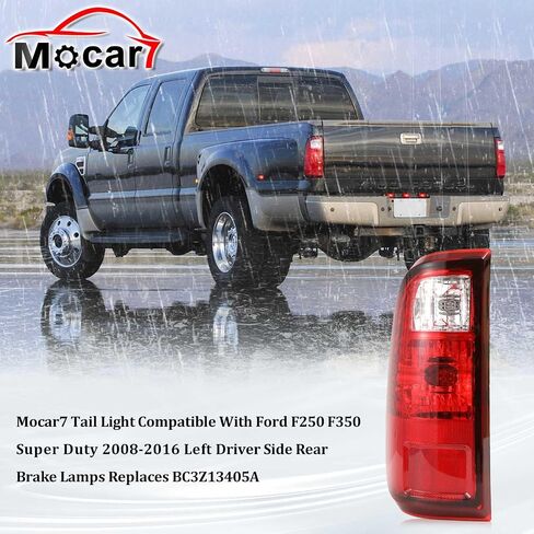 ضوء خلفي متوافق مع Ford F250 F350 Super Duty 2008-2016 مصابيح الفرامل الخلفية للركاب الأيمن تحل محل BC3Z13404A in Saudi Arabia